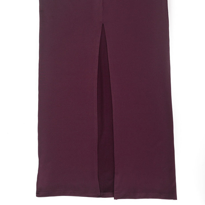 שמלת מקסי בעיצוב קיפולים - מורג