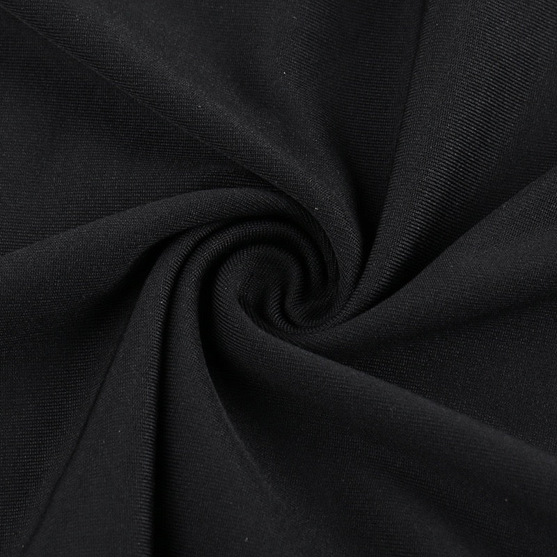 שמלת מקסי אלגנטית בעיצוב כתף חשופה בעיטור סאטן  - פלורן