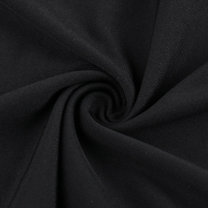 שמלת מקסי אלגנטית בעיצוב כתף חשופה בעיטור סאטן  - פלורן