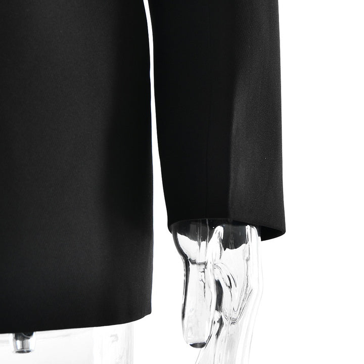 שמלת מיני מחויטת בעיצוב כפתורים - מקסי