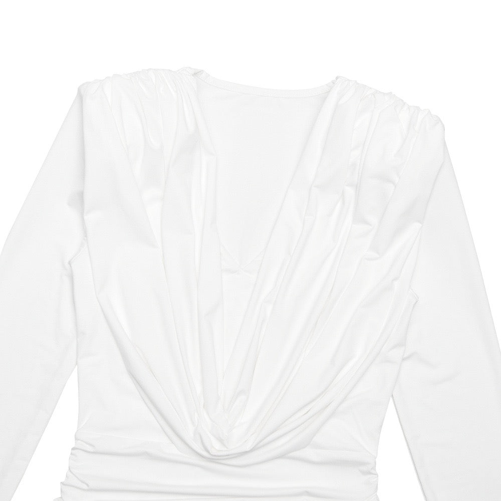 שמלת מיני כיווצים בעיצוב קיפולים - ארה