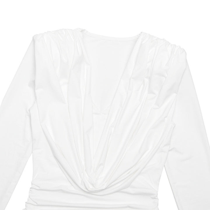 שמלת מיני כיווצים בעיצוב קיפולים - ארה