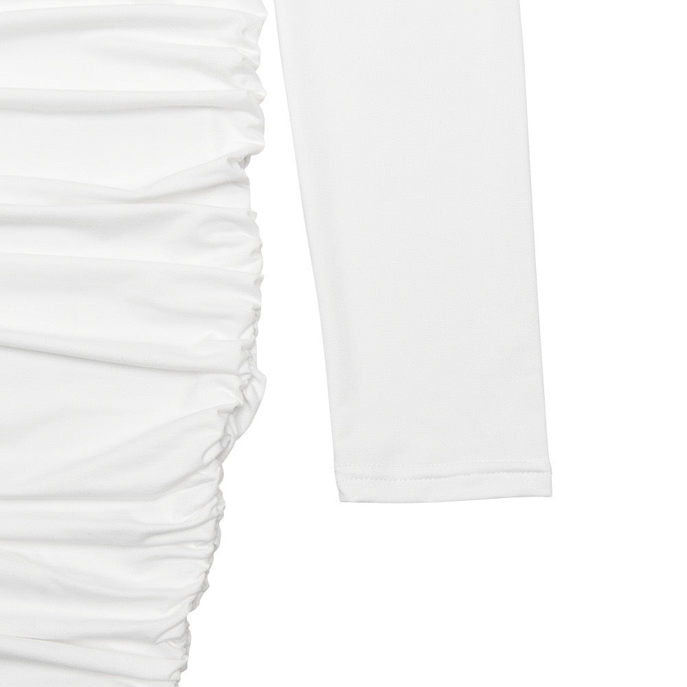 שמלת מיני כיווצים בעיצוב קיפולים - ארה