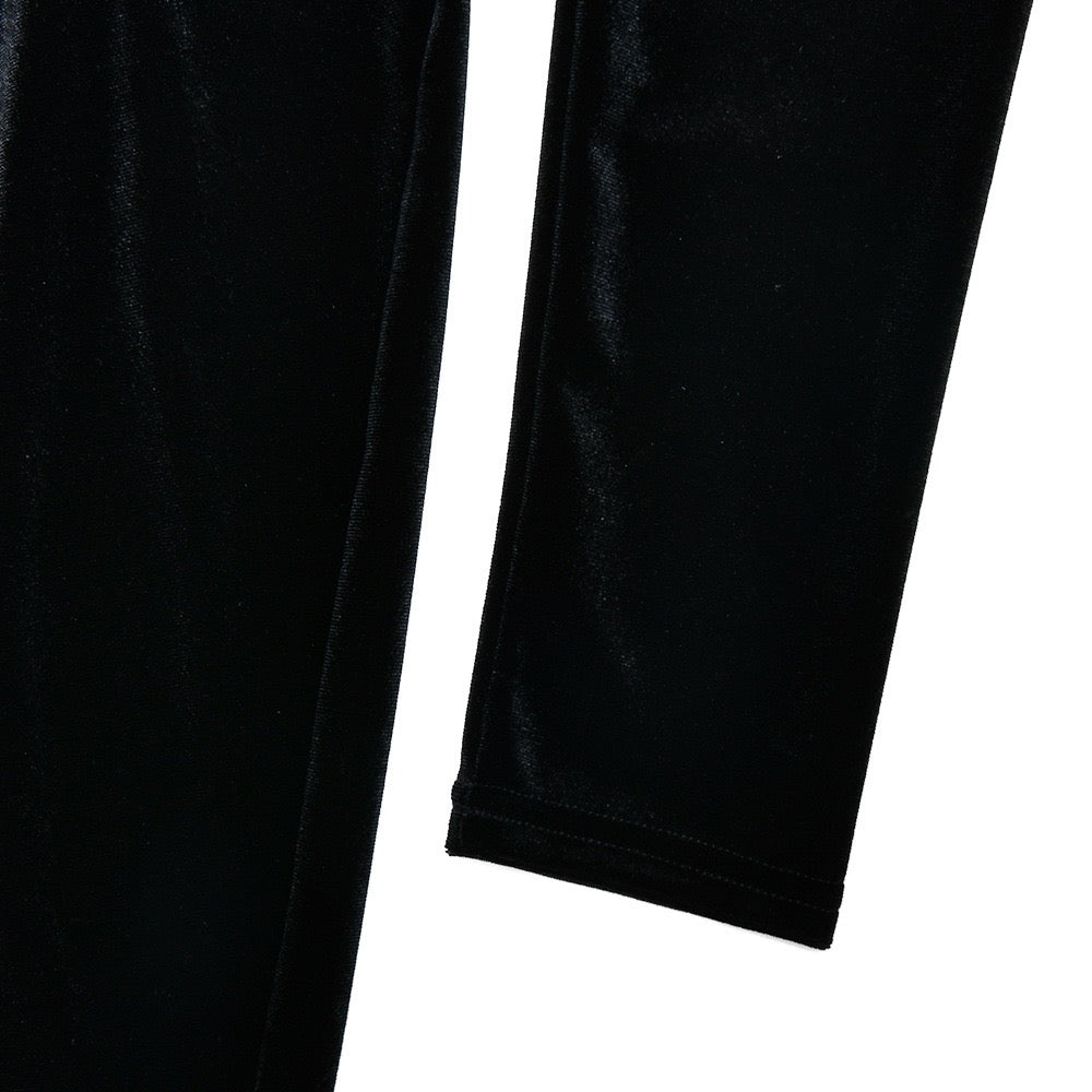 שמלת מקסי קטיפה בעיצוב שסע - פראג