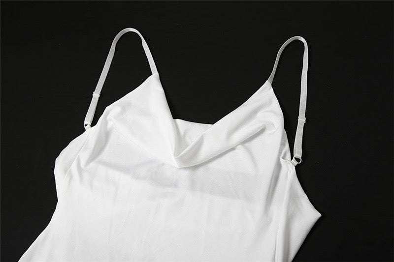 שמלת מקסי בעיצוב בעיטור תחרה  - Lin