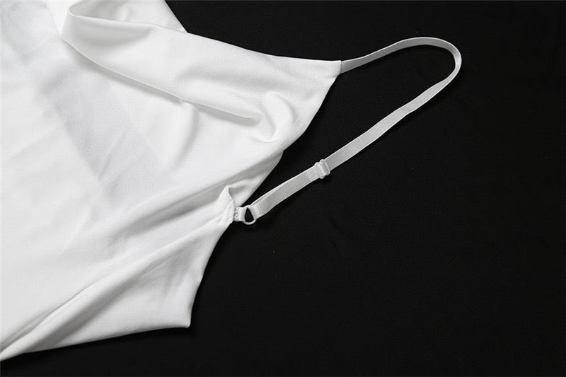 שמלת מקסי בעיצוב בעיטור תחרה  - Lin