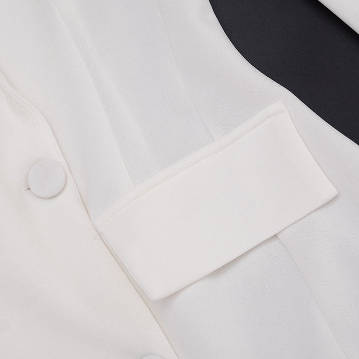 שמלת מיני מחויטת בעיצוב בלייזר - סאשה