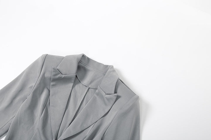 שמלת מיני מחויטת בעיצוב קיפולים - DIN