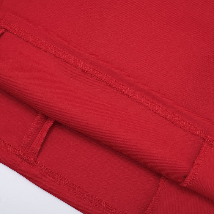 שמלת מיני בגזרת A - שקד