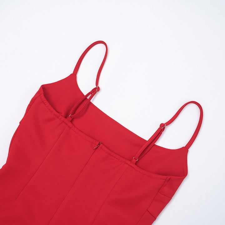 שמלת מיני בגזרת A - שקד