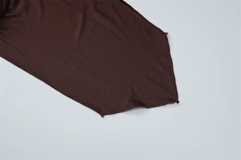 שמלת מקסי בעיטור קשירה ושרוולי פעמון - ברכה