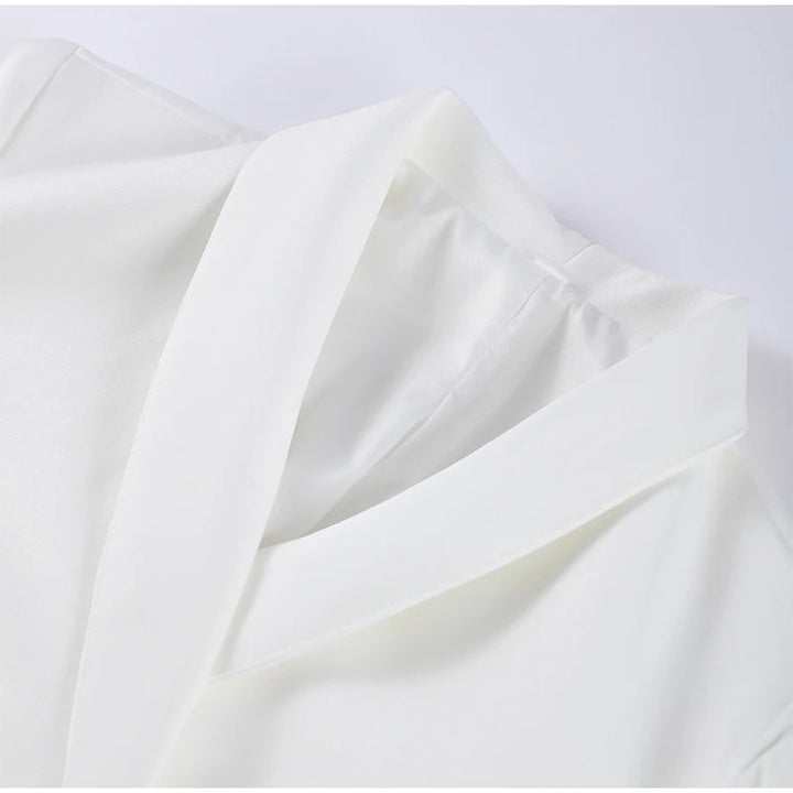 שמלת מיני מחויטת בעיצוב בלייזר - JACKIE