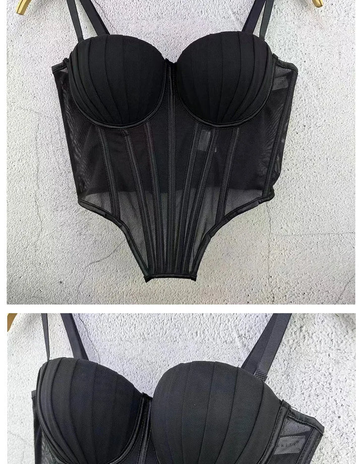 טופ מחוך בעיצוב שקוף