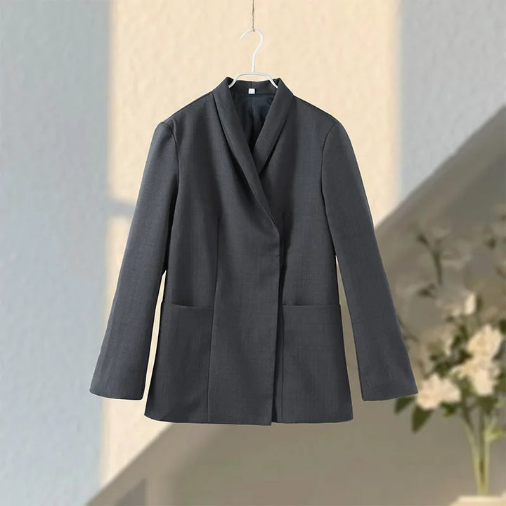 שמלת מיני מחויטת בעיצוב בלייזר - JACKIE