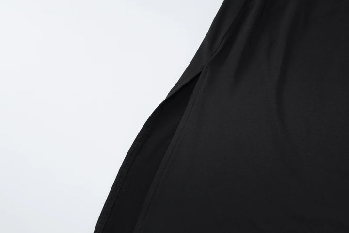 שמלת מקסי סטרפלס - זיו