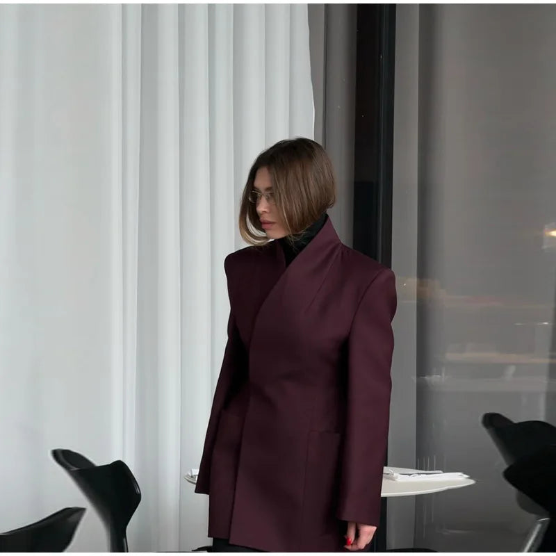 שמלת מיני מחויטת בעיצוב בלייזר - JACKIE