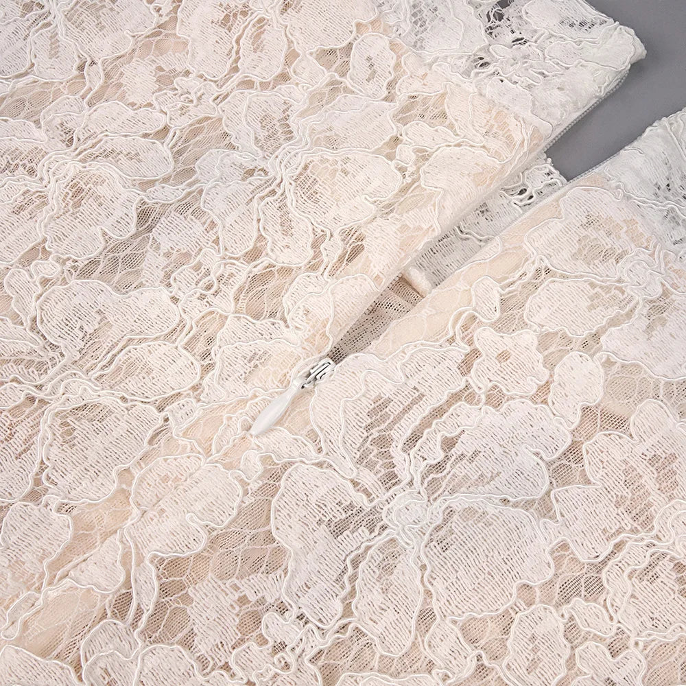 שמלת מקסי גולף תחרה - קרוליין