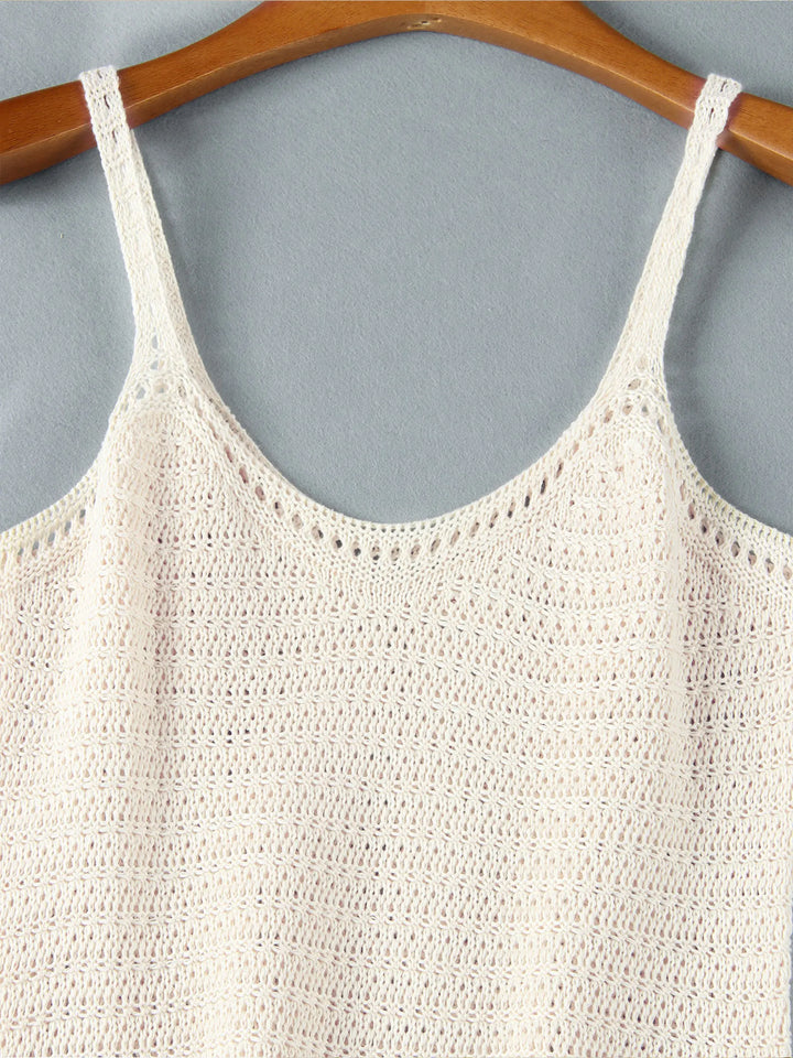 שמלת מיני סרוגה בוהו שיק - ריקה