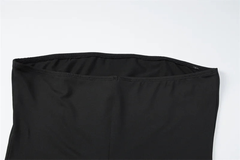 שמלת מקסי סטרפלס - אוריין