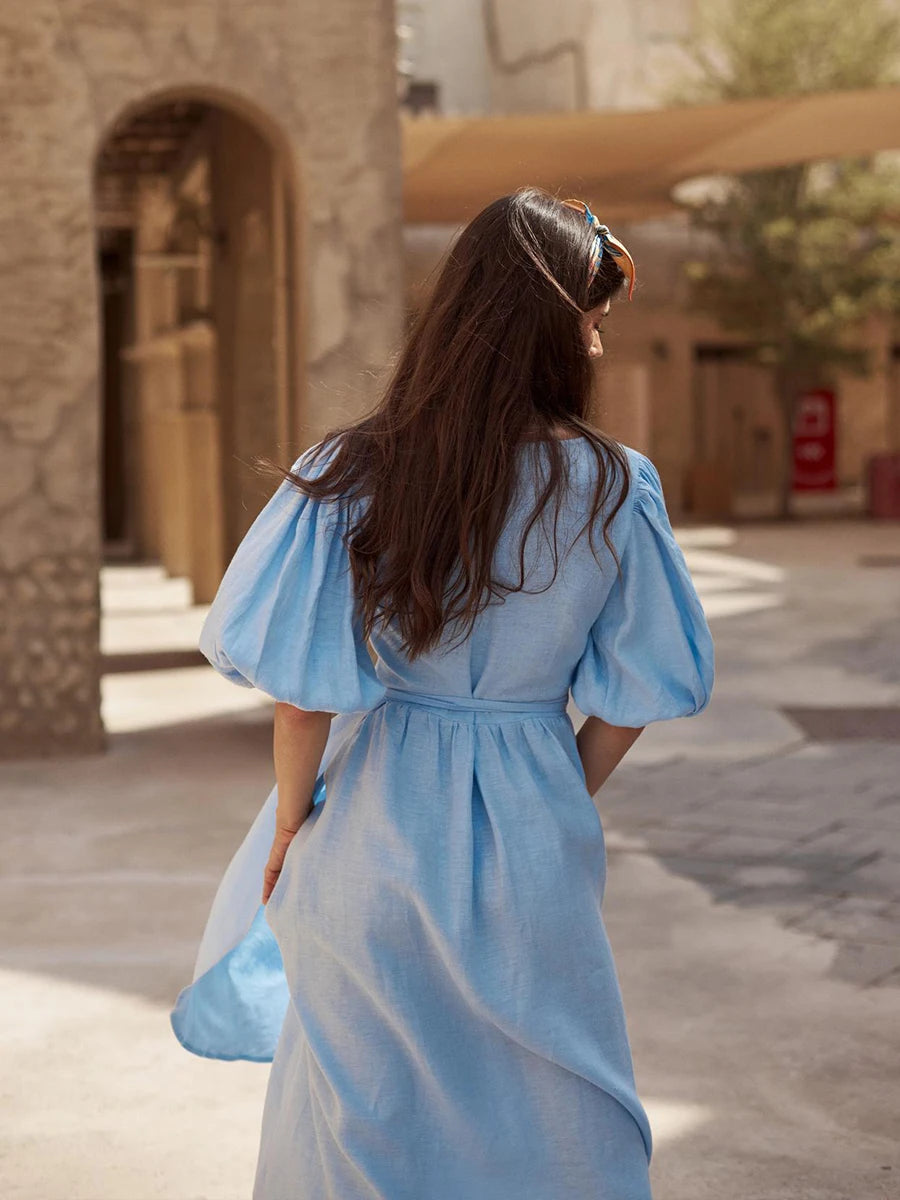 שמלת מידי סטייל כפרי - היידי