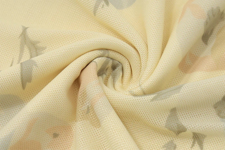 שמלת מקסי שיפון פרחונית - לילי אן