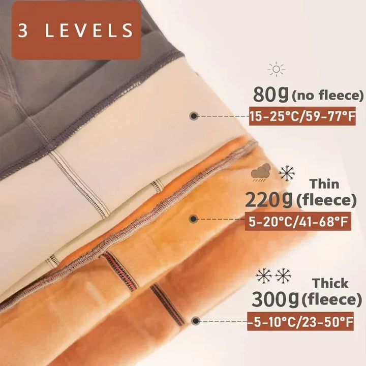 גרביון / טייץ תרמי עם/ללא פרווה במגוון גוונים