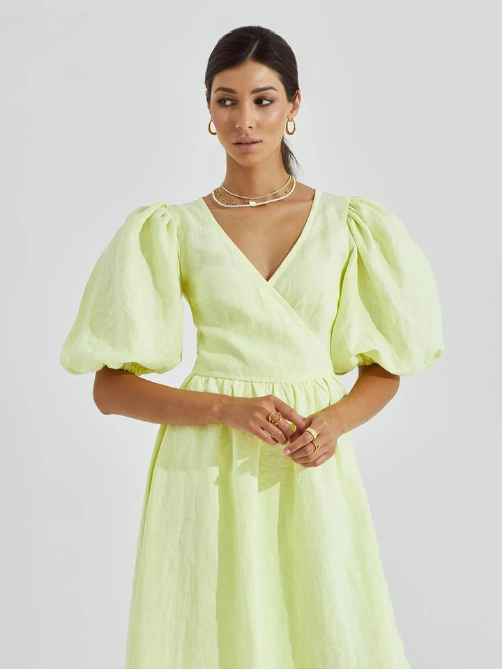 שמלת מידי סטייל כפרי - היידי