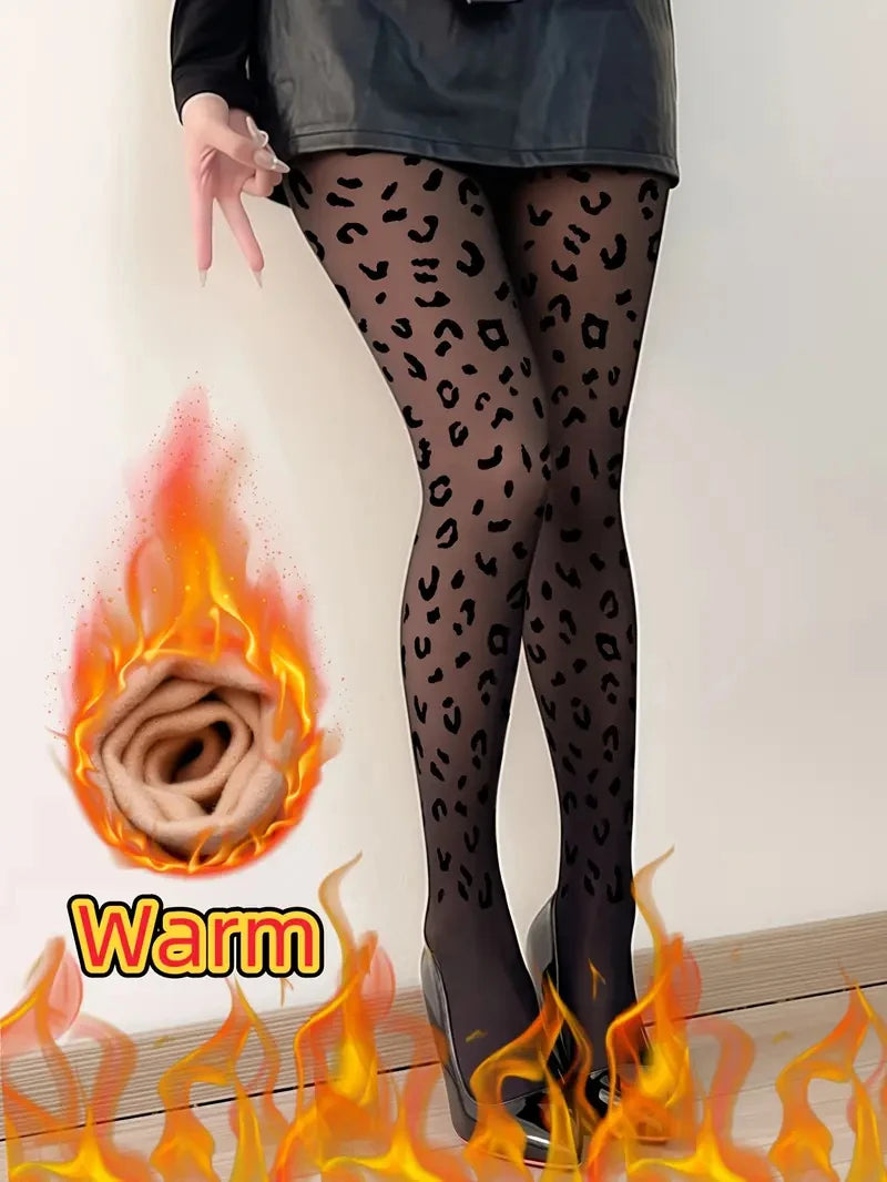 גרביון תרמי בעיצוב מנומר