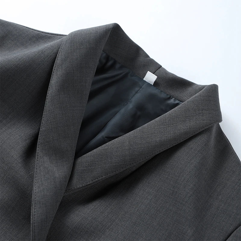 שמלת מיני מחויטת בעיצוב בלייזר - JACKIE