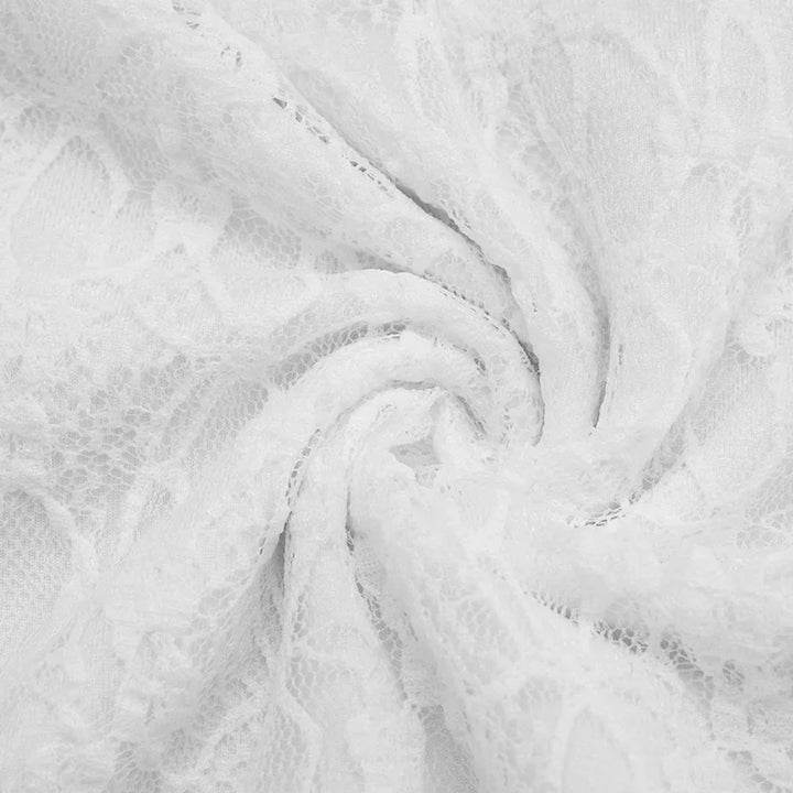 שמלת מיני תחרה בעיצוב שרוולי פעמון - רון לי