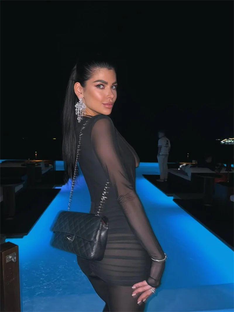 אוברול שיפון בעיצוב כיווצים מכנסי פדלפון - מדאם