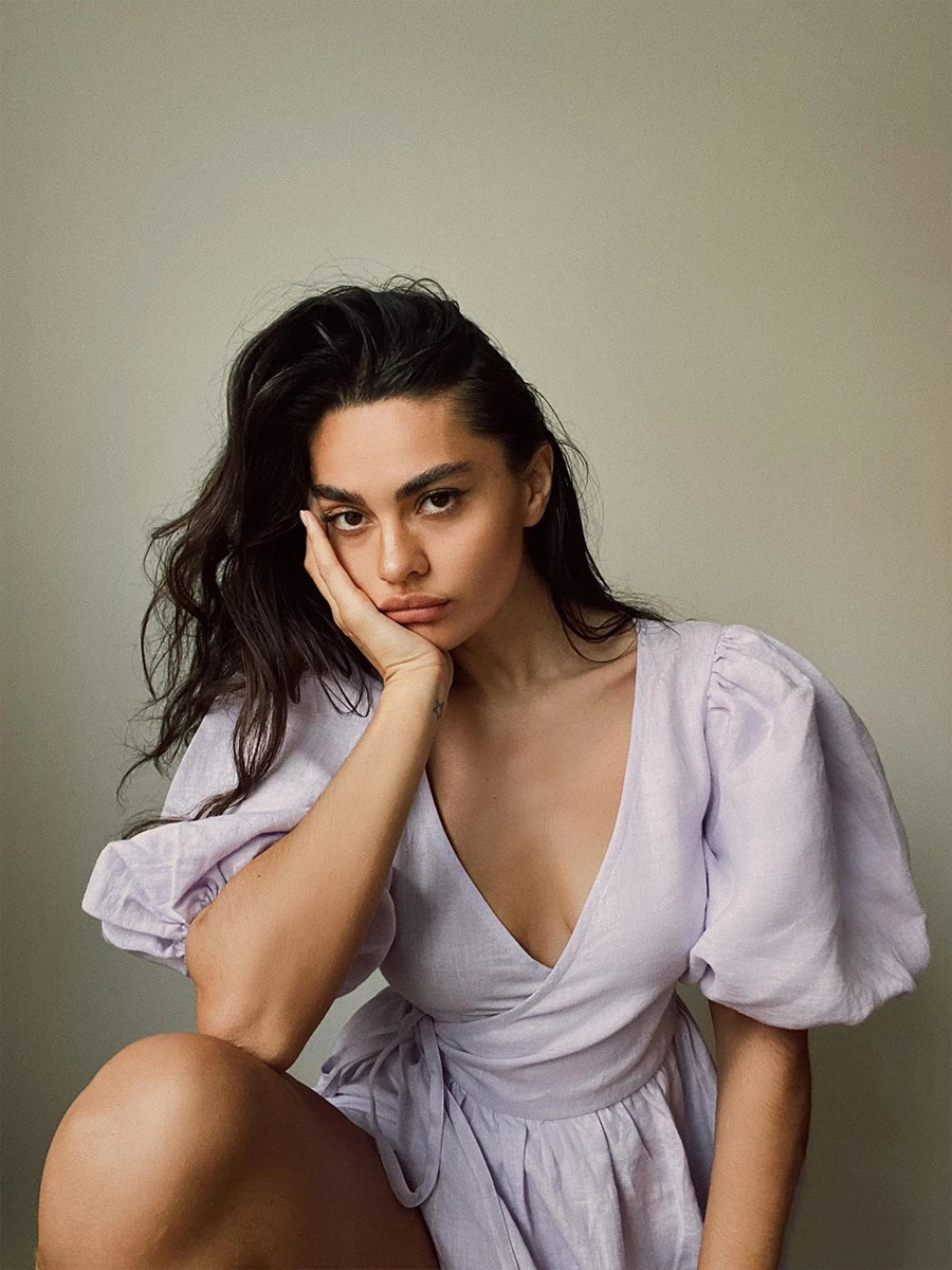 שמלת מידי סטייל כפרי - היידי