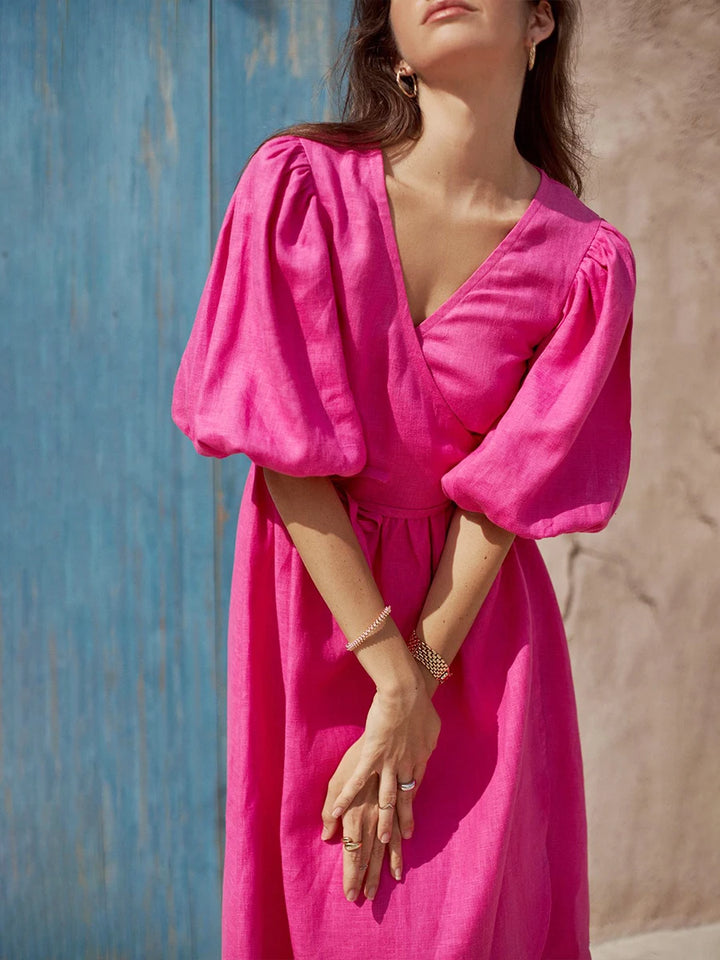 שמלת מידי סטייל כפרי - היידי