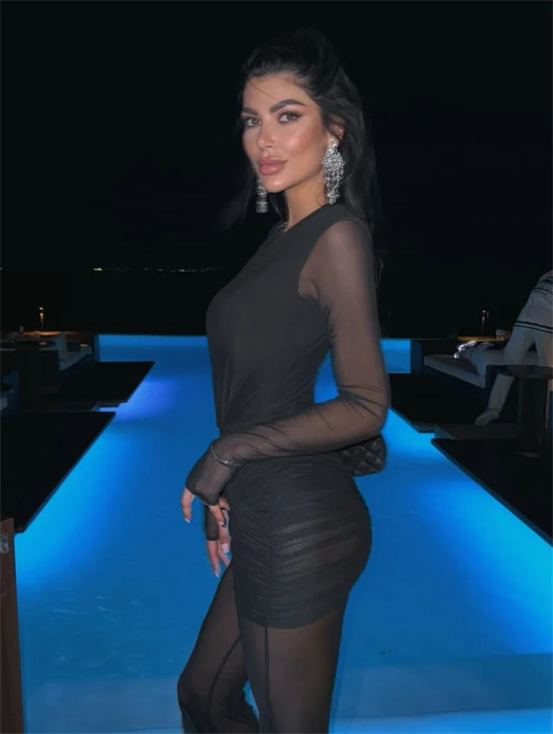 אוברול שיפון בעיצוב כיווצים מכנסי פדלפון - מדאם