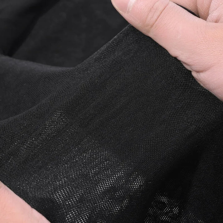 גרביון שקוף בעיצוב מנומר