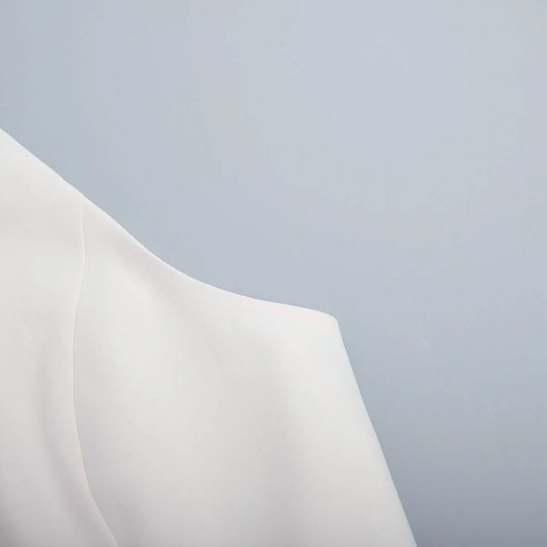 שמלת מקסי מחויטת בעיצוב כפתורים - JADORE