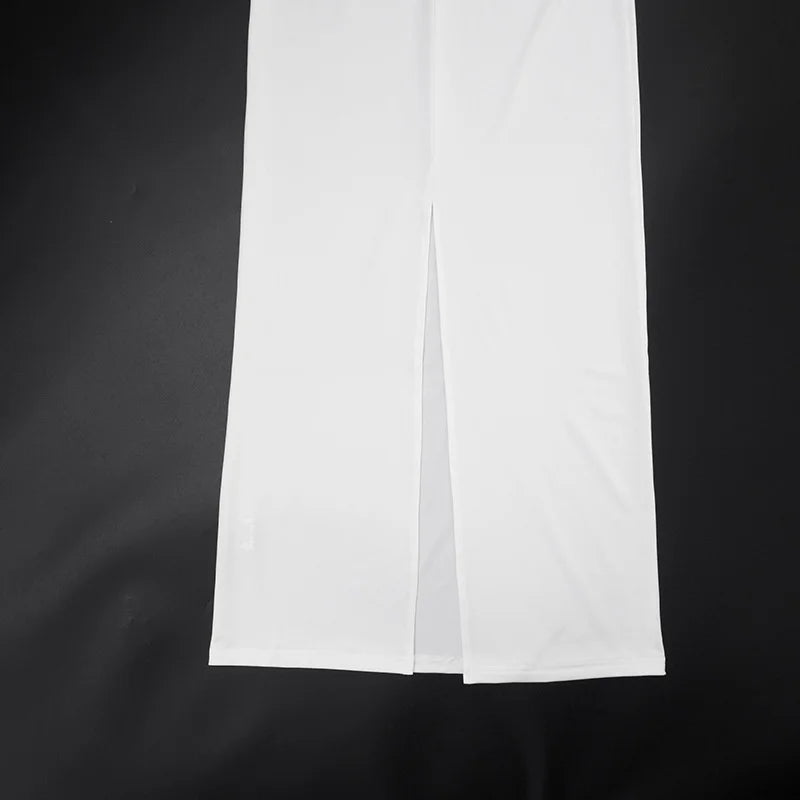 שמלת מקסי בעיצוב כתף חשופה ושובל - אלורה