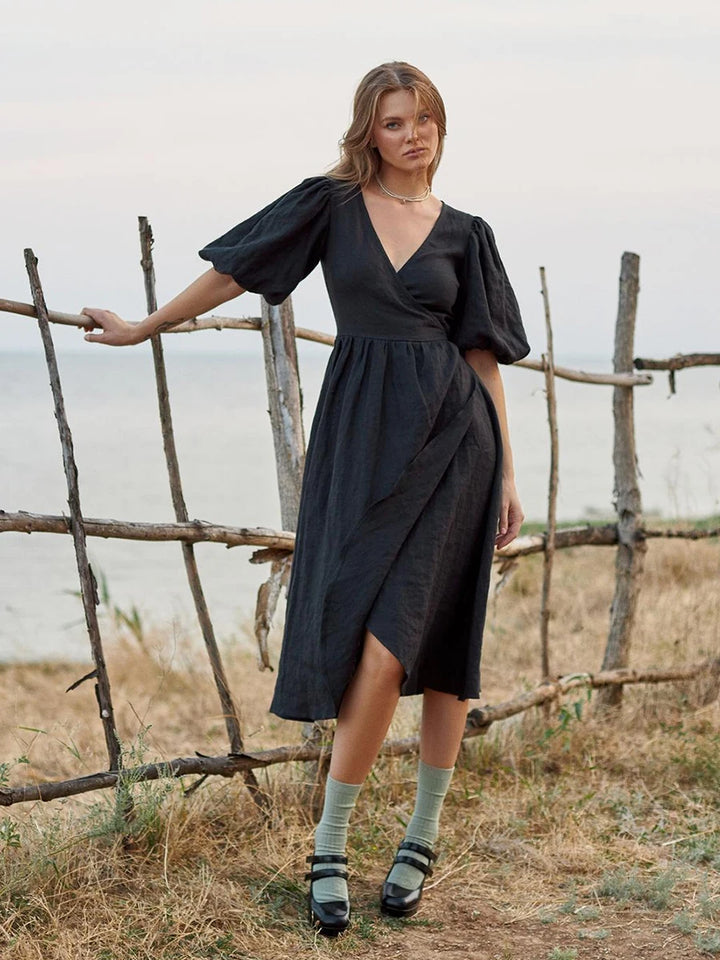 שמלת מידי סטייל כפרי - היידי