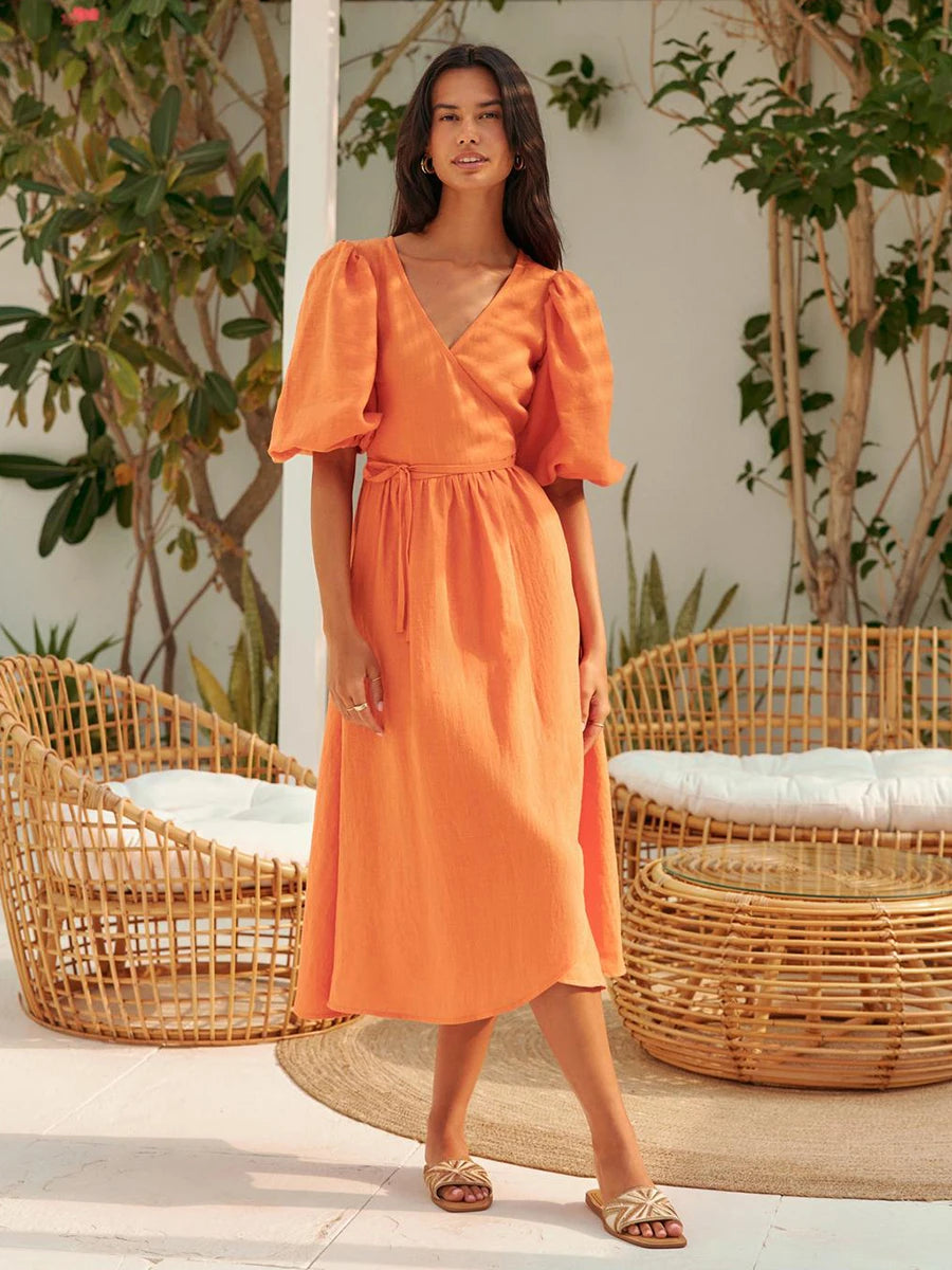 שמלת מידי סטייל כפרי - היידי