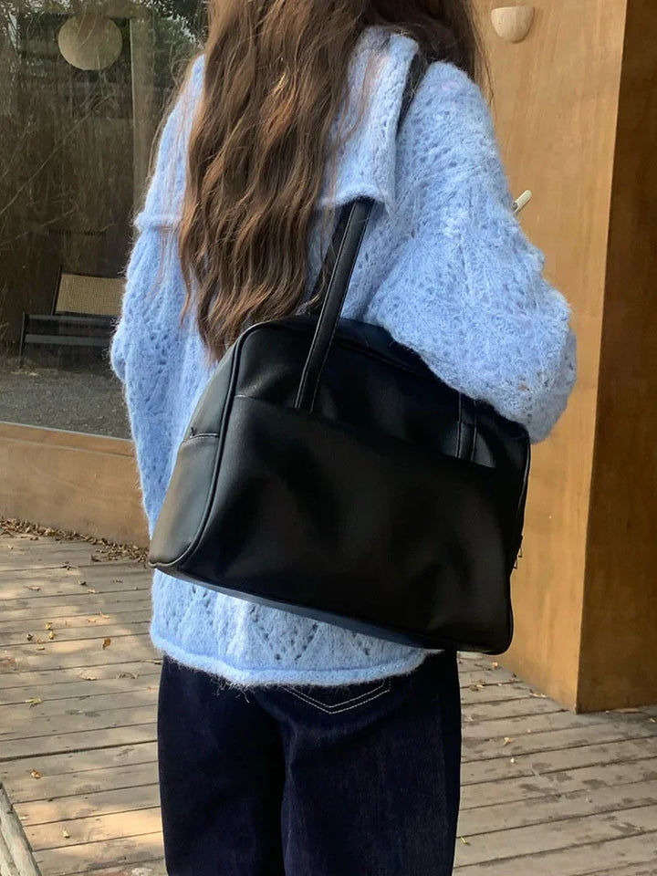 תיק צד דמוי עור