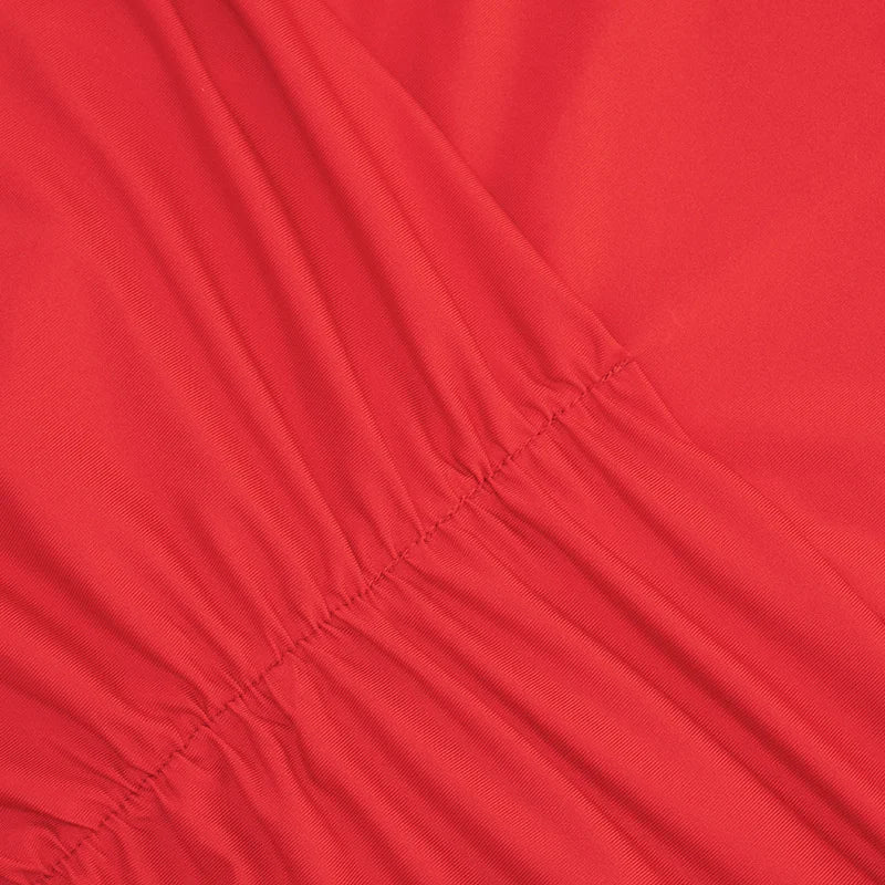 שמלת מקסי בעיצוב קיפולים גב פתוח  - אורון