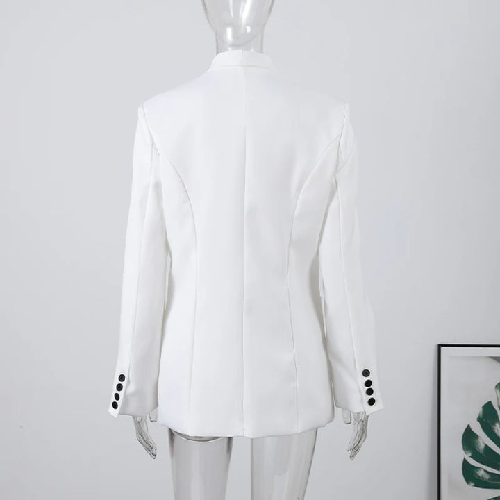 שמלת מיני מחויטת בעיצוב בלייזר - JACKIE