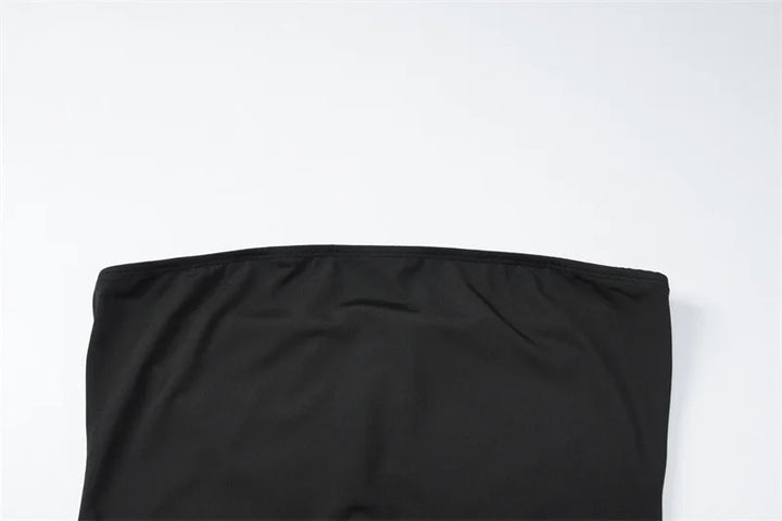 שמלת מקסי סטרפלס - אוריין