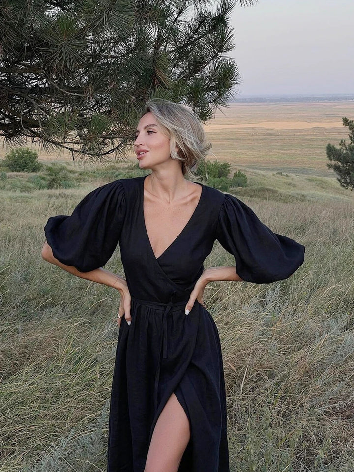 שמלת מידי סטייל כפרי - היידי