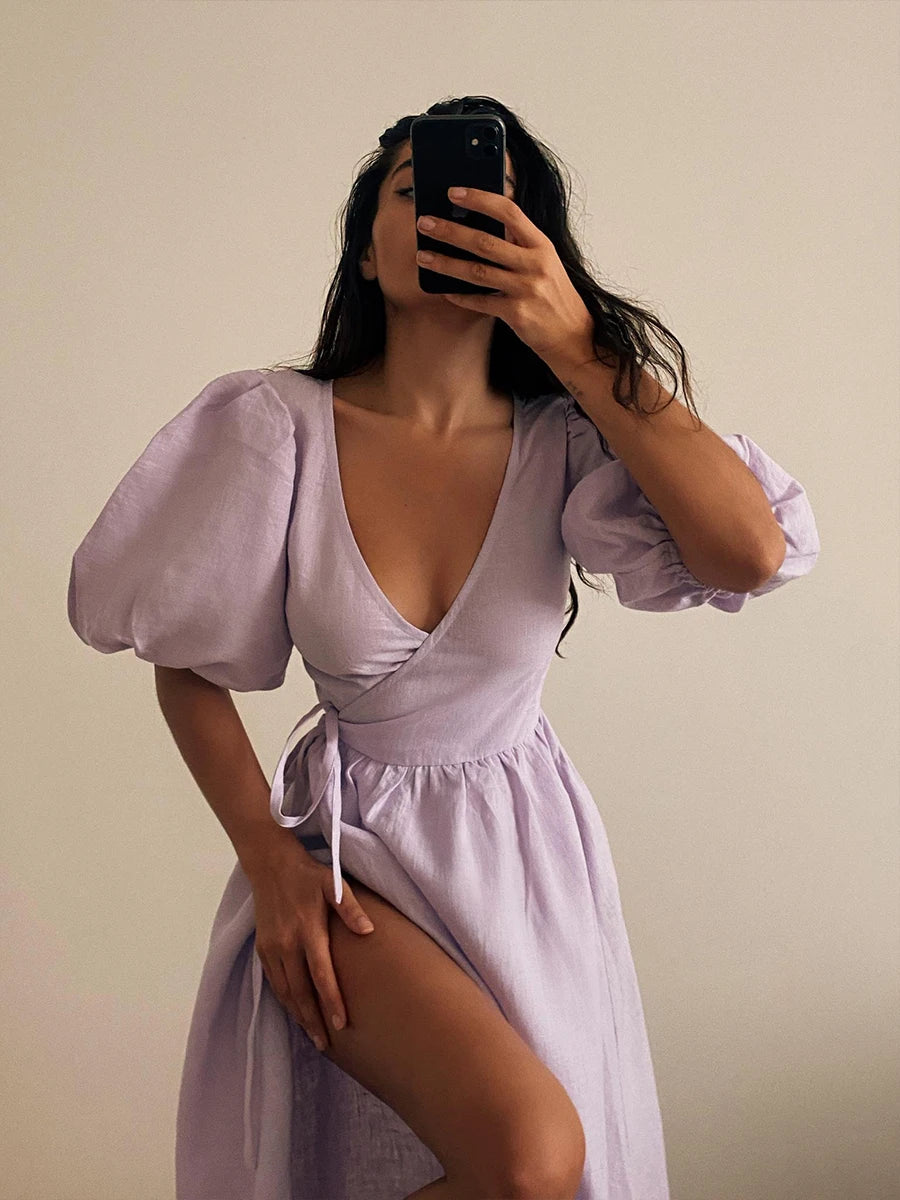 שמלת מידי סטייל כפרי - היידי