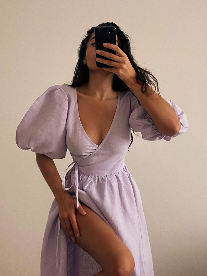 שמלת מידי סטייל כפרי - היידי