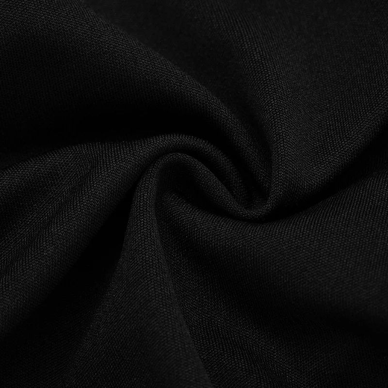 שמלת מיני מחויטת בעיצוב סגירת סיכות וקיפולים - מוס