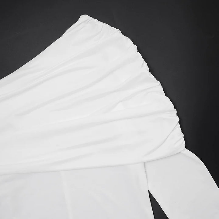 שמלת מקסי בעיצוב כתף חשופה ושובל - אלורה