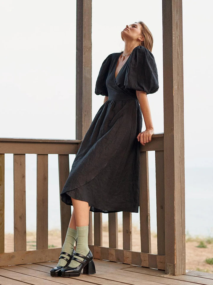 שמלת מידי סטייל כפרי - היידי