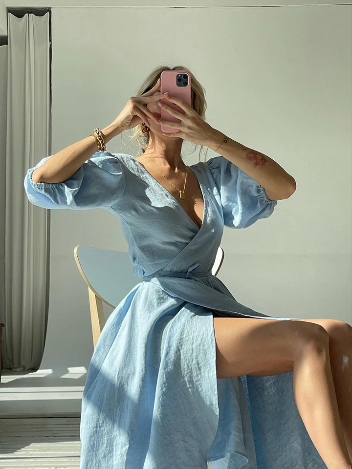 שמלת מידי סטייל כפרי - היידי